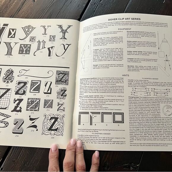 Decorative Letters Dover Cip Art Series - Picture 3 of 4